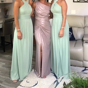 Lavender Adrianna Papell Gown